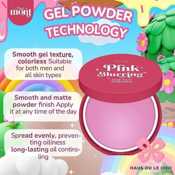 Pink Blurring Softly Powder Balm TRENDING - Picture 3 of 6